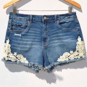 High waisted shorties